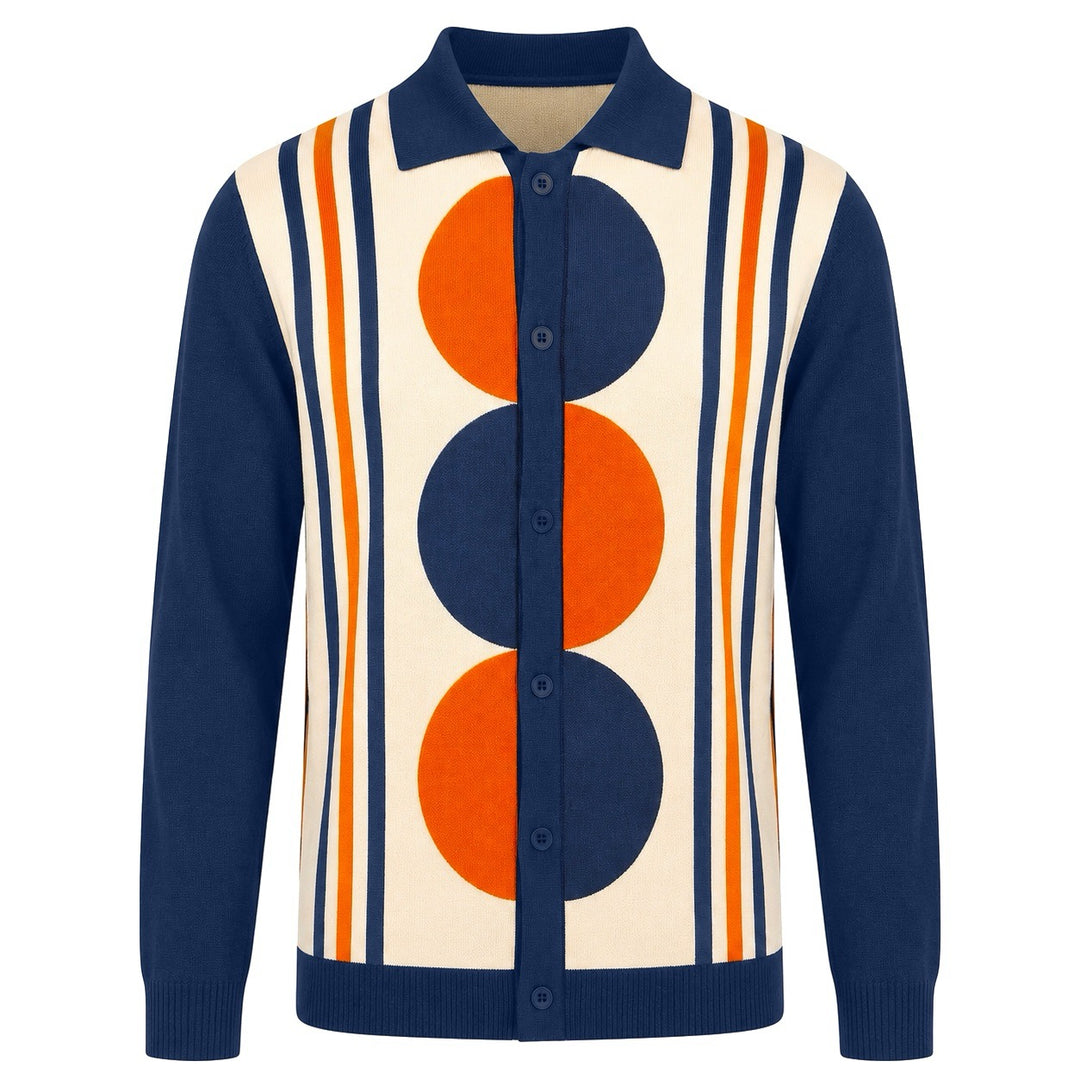 Polo de malha clássico bordado com coração verde masculino (cópia)