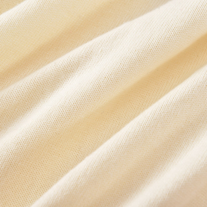 Damen 70er Collegiate Gestreifte Kapuzen-Strickjacke – Kurze Länge