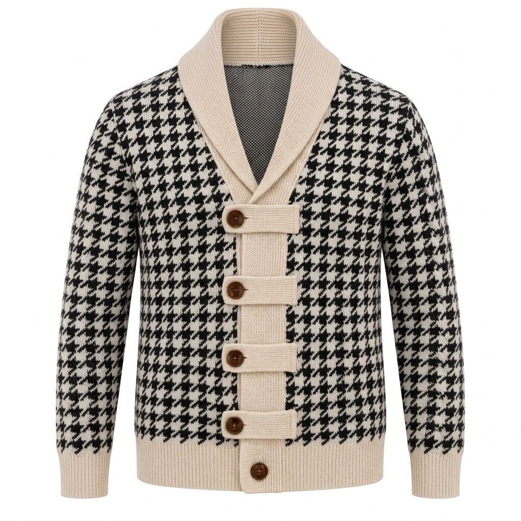 Polo de punto clásico con bordado de corazón verde para hombre (copia)