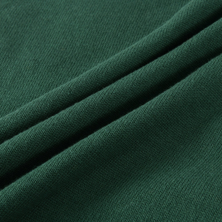Women's Dark Green Vintage Dachshund Jacquard Knit