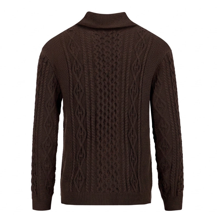 Polo de malha clássico bordado com coração verde masculino (cópia)