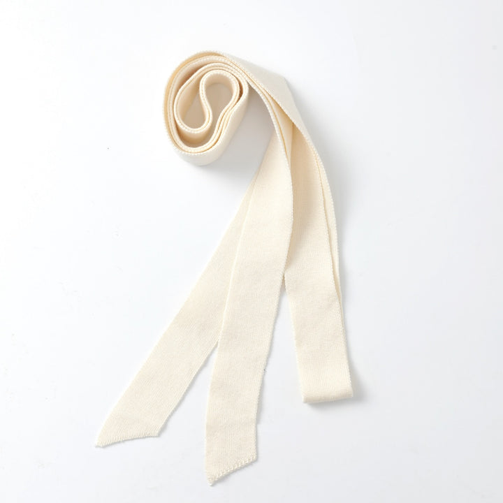 Dame Beige 70-talls Romantisk Sommerfugl Brodert Strikket Cardigan med Knyting foran