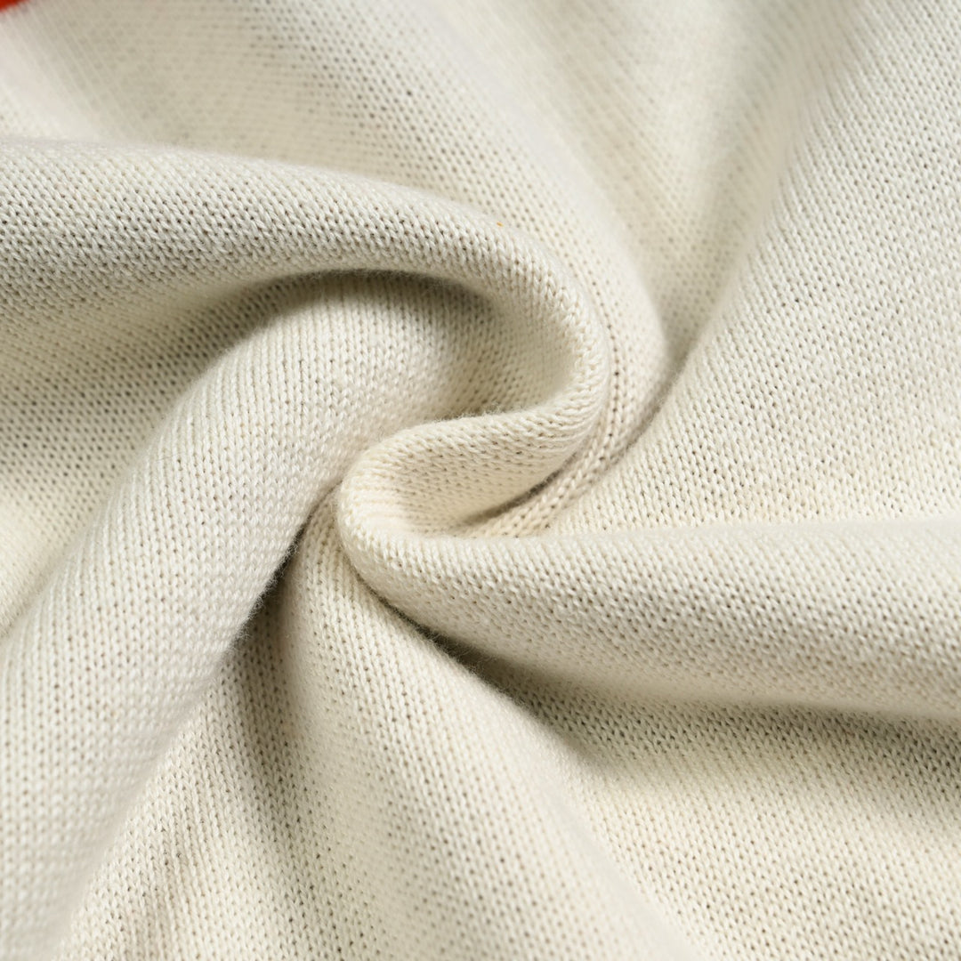 Cardigan da uomo beige anni '70 stile racing sportivo con tasche e zip