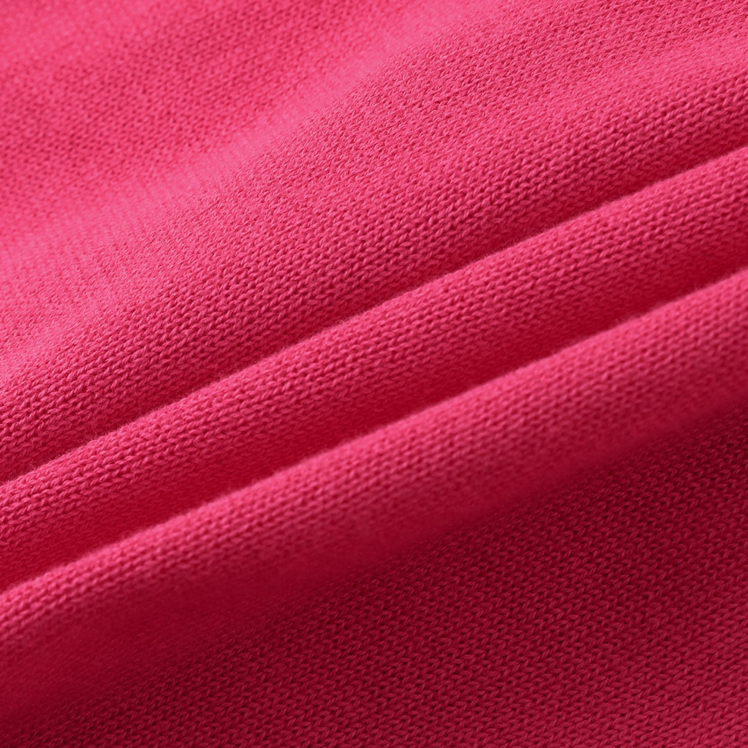 Cardigan en maille brodé éléphant rose rétro années 70 pour femme