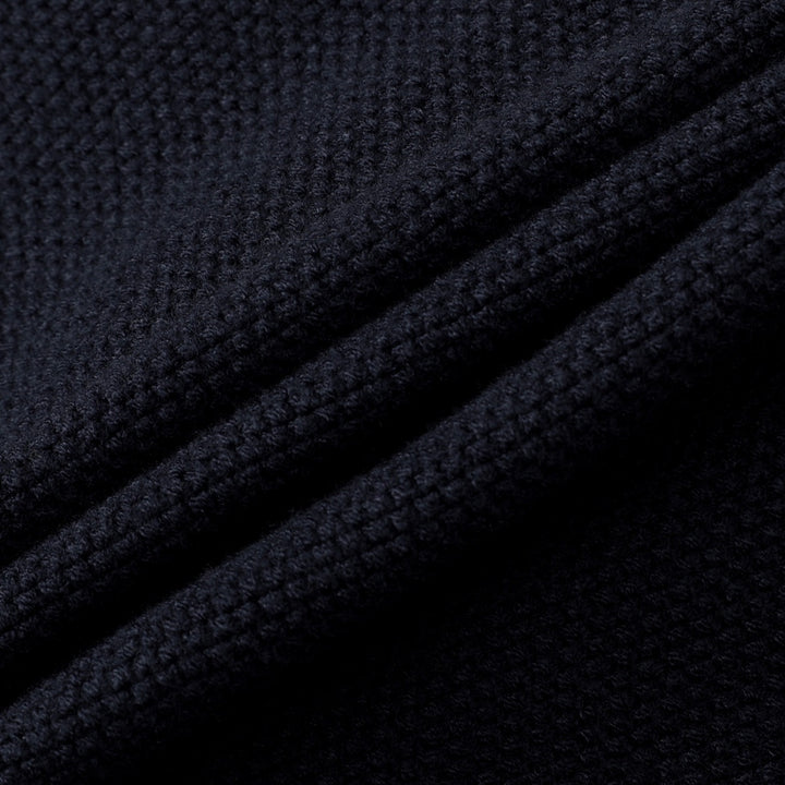 Herr 70-tals Amerikansk Retro Preppy Stil Jacquardstickad Kofta