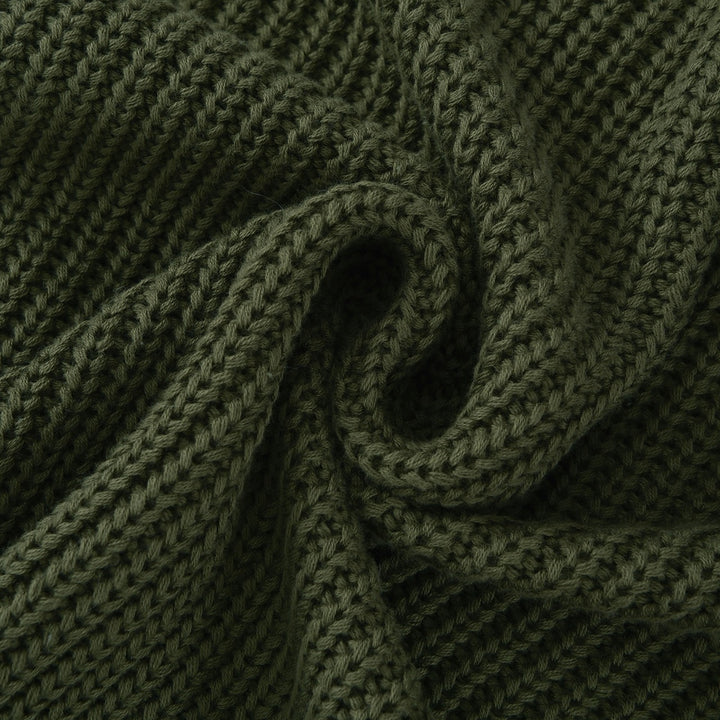 Cardigan en maille jacquard minimaliste pour homme, style britannique