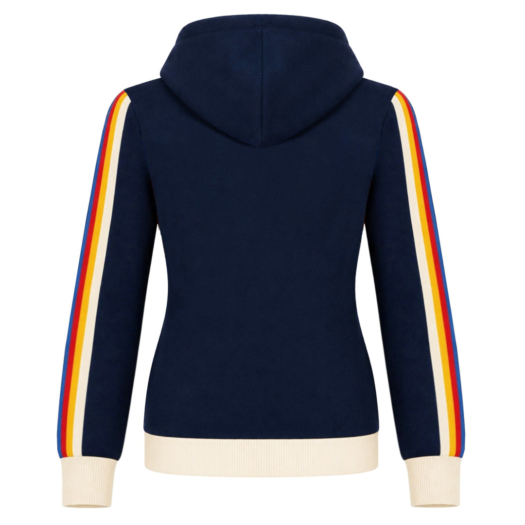 Women's 1970s Retro-Style Jacquard Knit Cardigan