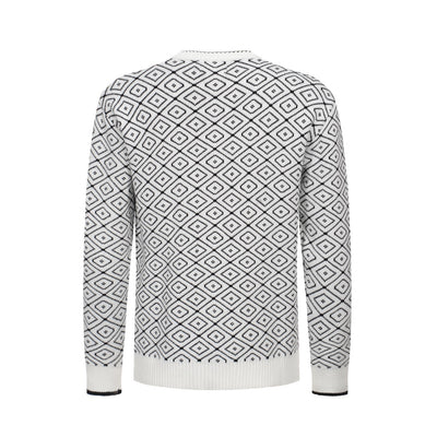 Men's Vintage 70s Diamond Knitted T-Shirt