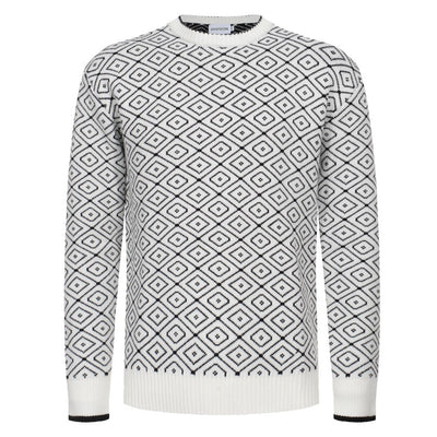 Men's Vintage 70s Diamond Knitted T-Shirt