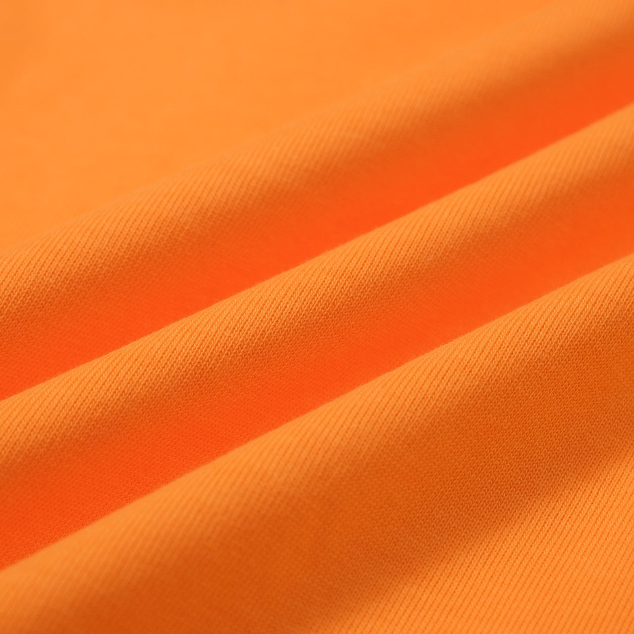 Men's Orange Vintage Double Beige Striped T-Shirt