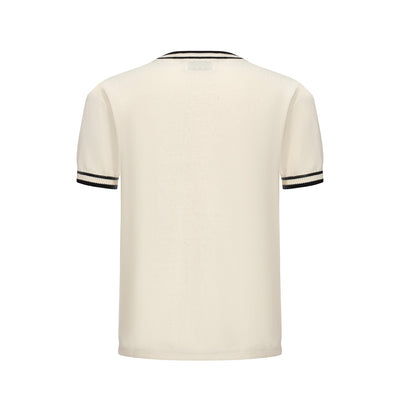 Jaren 70 Retro Mod Racing gestreept T-shirt