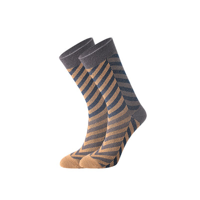 Tube Socks Men's Retro Striped Socks