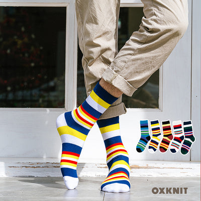 Tube Socks Retro Style Pure Cotton Socks