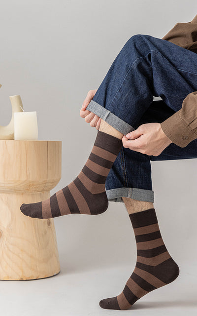 Retro Fashion Autumn and Winter Socks