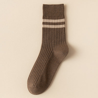 Herrensocken Baumwolle Herbst Neue Sport Freizeit Atmungsaktive Schweißabsorbierende Lange Socken