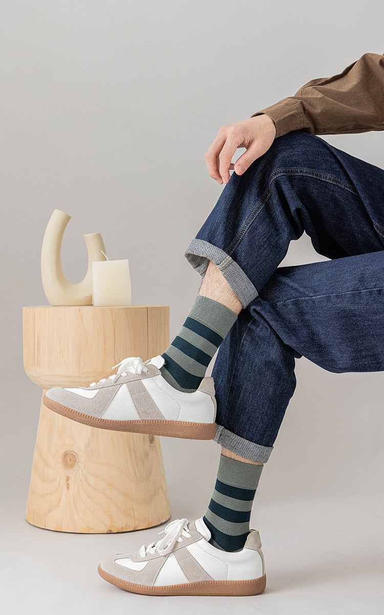 Retro Fashion Autumn and Winter Socks