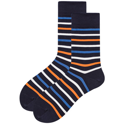 Ανδρική κάλτσα Vintage Stripe μέχρι τη μέση της γάμπας