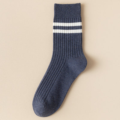 Herrensocken Baumwolle Herbst Neue Sport Freizeit Atmungsaktive Schweißabsorbierende Lange Socken