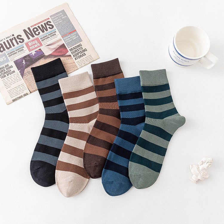 Retro Fashion Autumn and Winter Socks