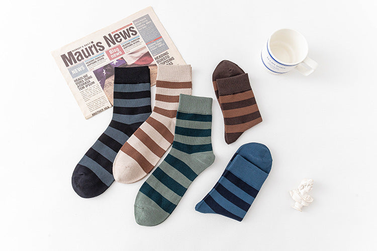Retro Fashion Autumn and Winter Socks