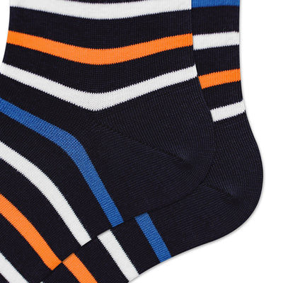 Ανδρική κάλτσα Vintage Stripe μέχρι τη μέση της γάμπας