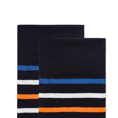 Ανδρική κάλτσα Vintage Stripe μέχρι τη μέση της γάμπας