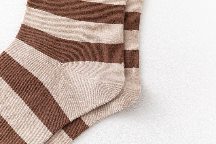 Retro Fashion Autumn and Winter Socks