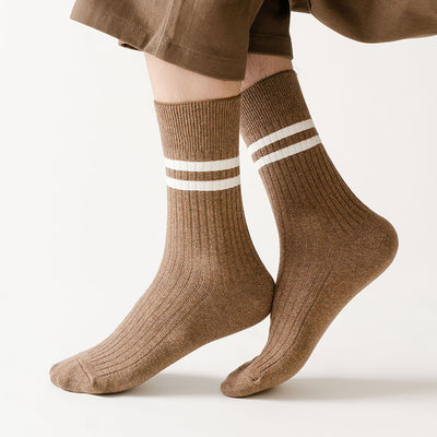 Herrensocken Baumwolle Herbst Neue Sport Freizeit Atmungsaktive Schweißabsorbierende Lange Socken