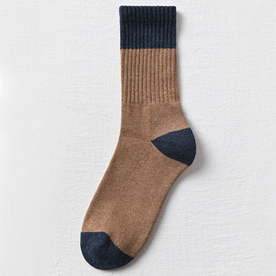 Herrensocken High Tube Verdickte Winter Long Tube Terry Herrensocken