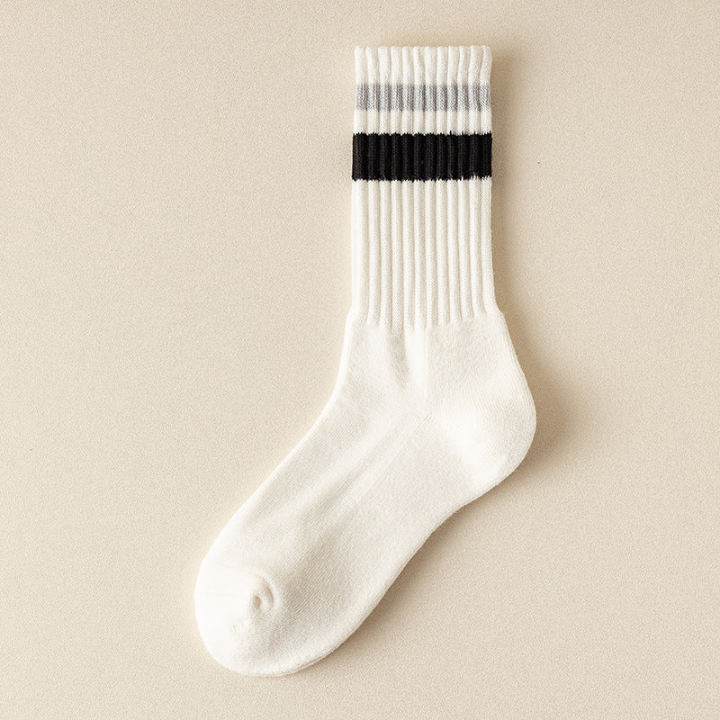 Men's Socks Autumn and Winter Thick Warm Leisure Sports Socks