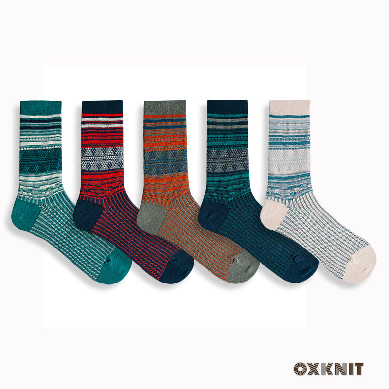 Autumn and Winter Socks Retro Tube Socks