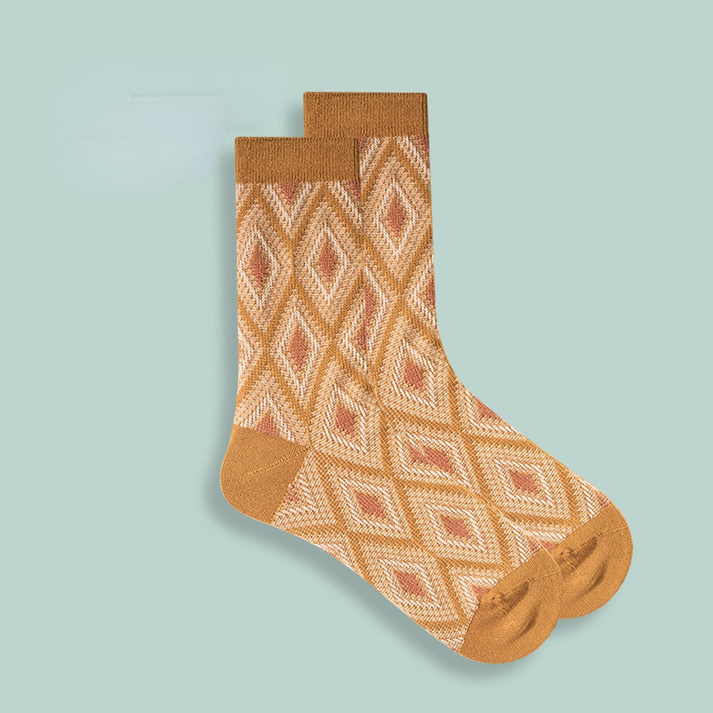 Φθινοπωρινές και Χειμερινές Νέες Κάλτσες Ρετρό Κάλτσες