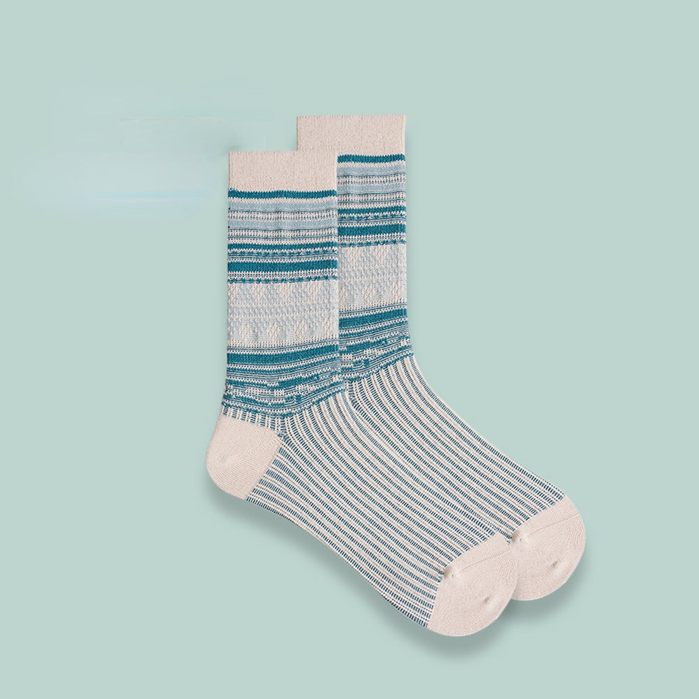 Φθινοπωρινές και χειμερινές κάλτσες Retro tube κάλτσες